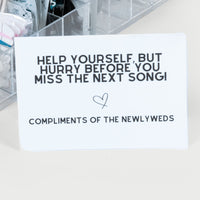 Wedding Bathroom Amenities Basket | Wedding Restroom Toiletry Kit