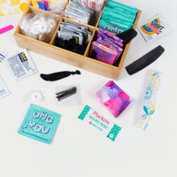 Wedding Bathroom Amenities Basket | Wedding Restroom Toiletry Kit