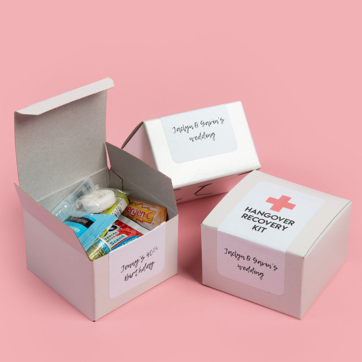 Hangover Kits - Pack of 5 — Bridal Boxes By Liv